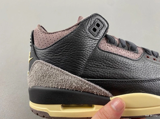 Violet (Women's) 3 SP Black Maniére FZ4811-001 Jordan Ore EyeCatching A 358  OG Ma Retro 0717